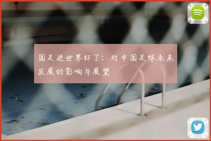 国足进世界杯了：对中国足球未来发展的影响与展望